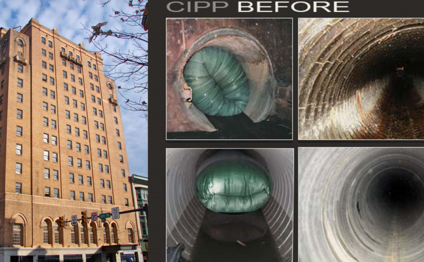 Cured-In-Place Pipe Lining Allows for Non-Invasive, Economical Restoration of Historic Landmark